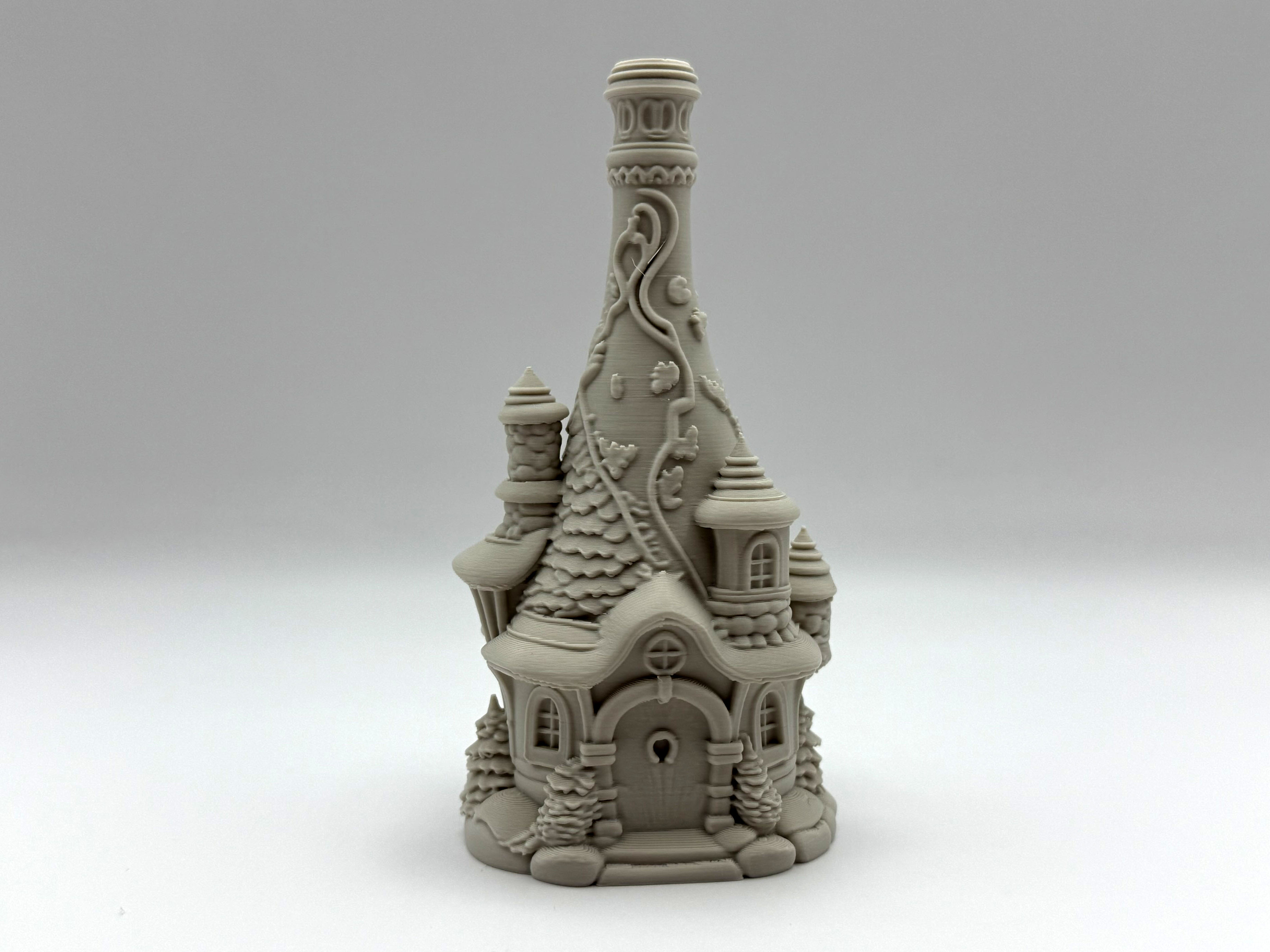 Bottle Fairy House