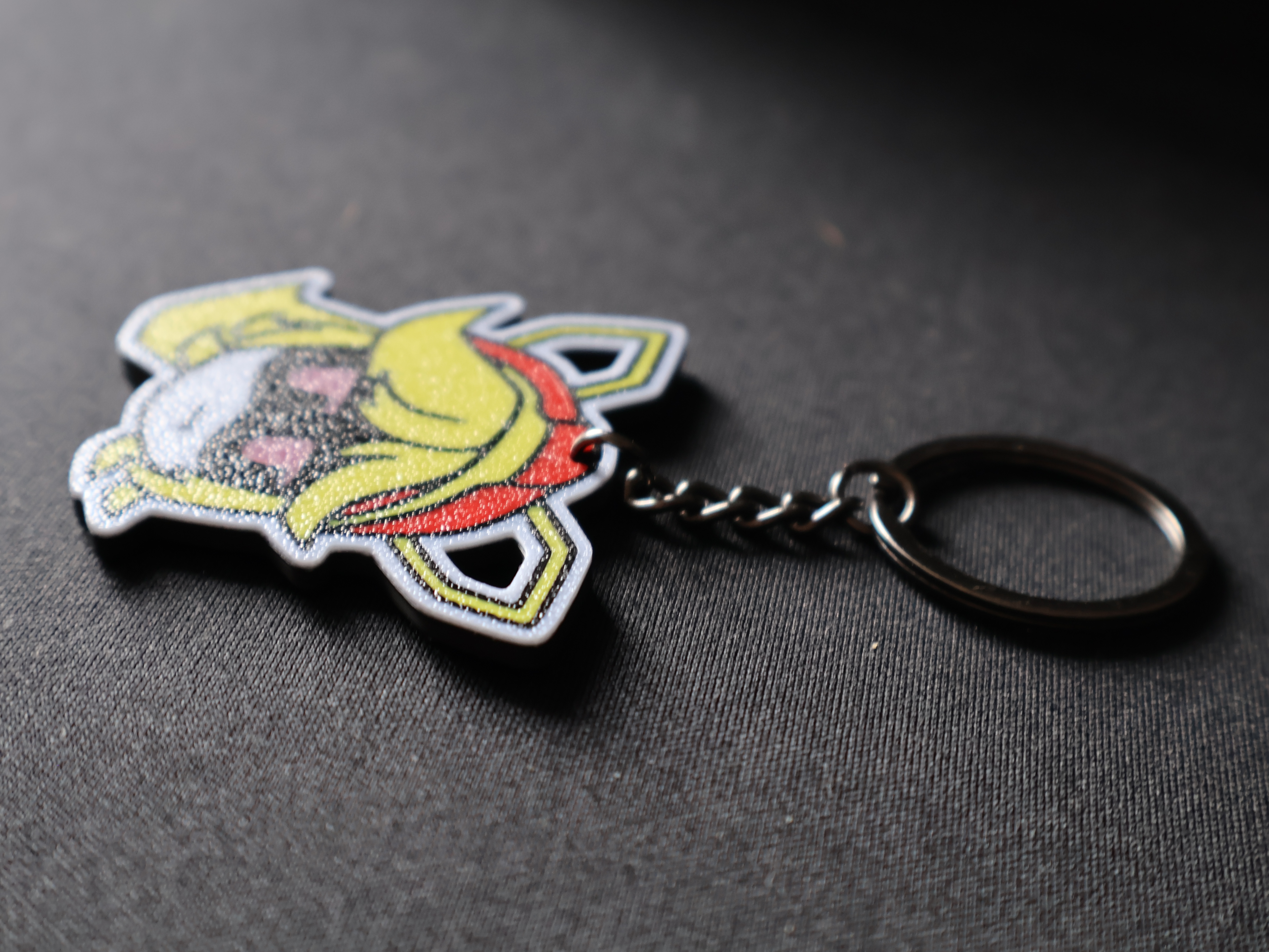 Lizzy Keychain Murder Drones Glitch pin - Drak — miniatura 4