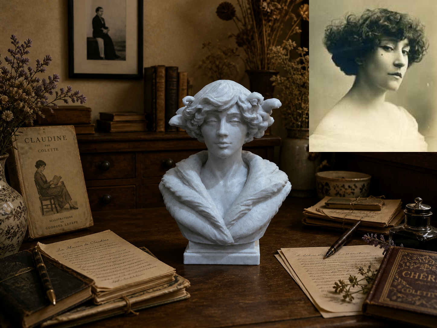 Sidonie Gabrielle Colette – Buste