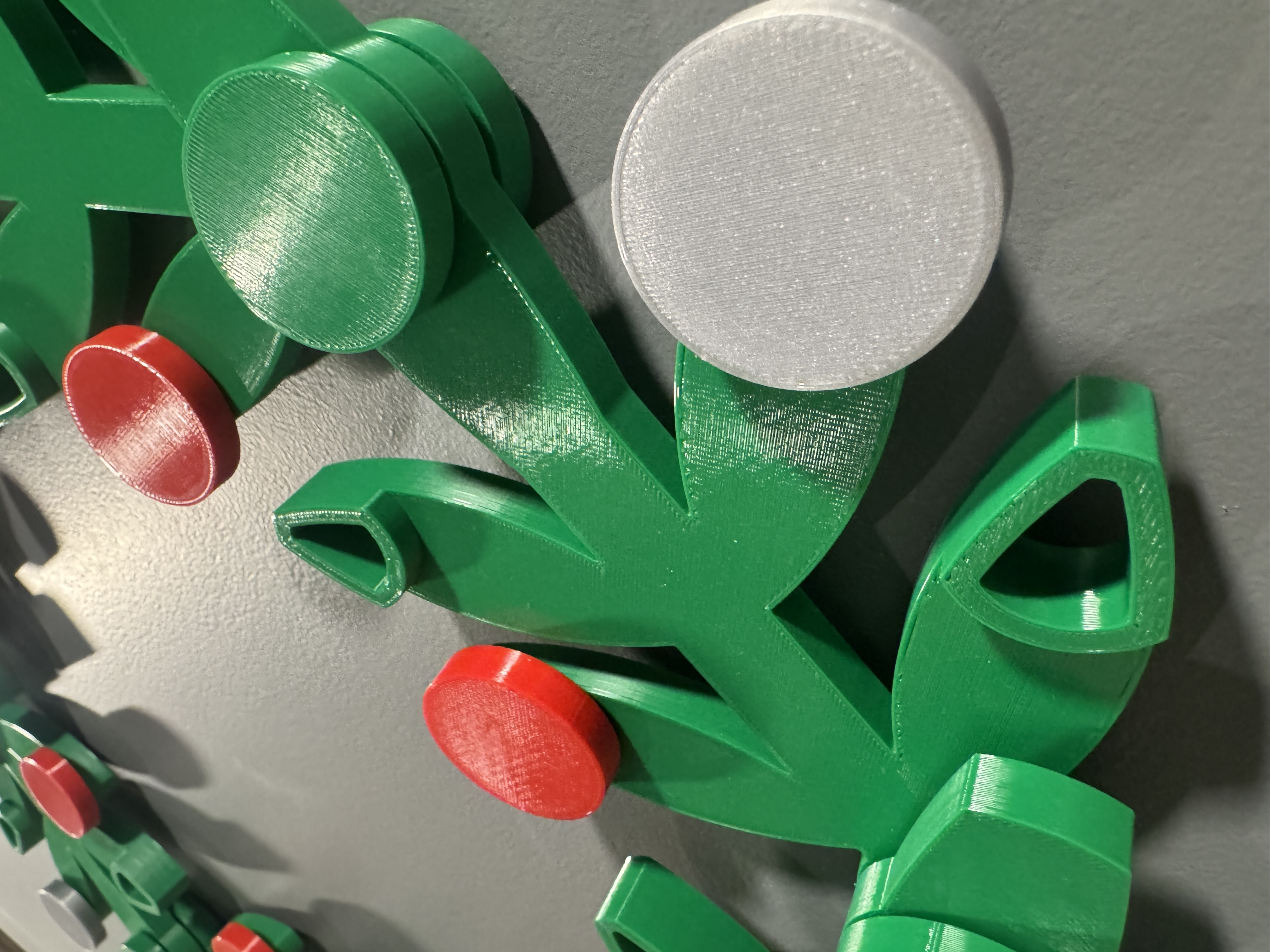 Redesigned Lego Wreath