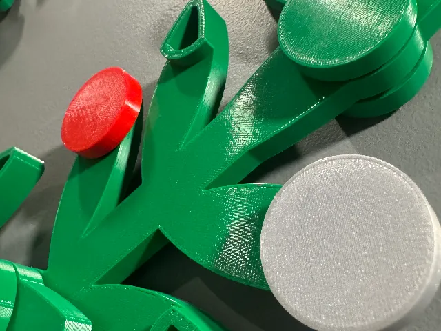 Redesigned Lego Wreath