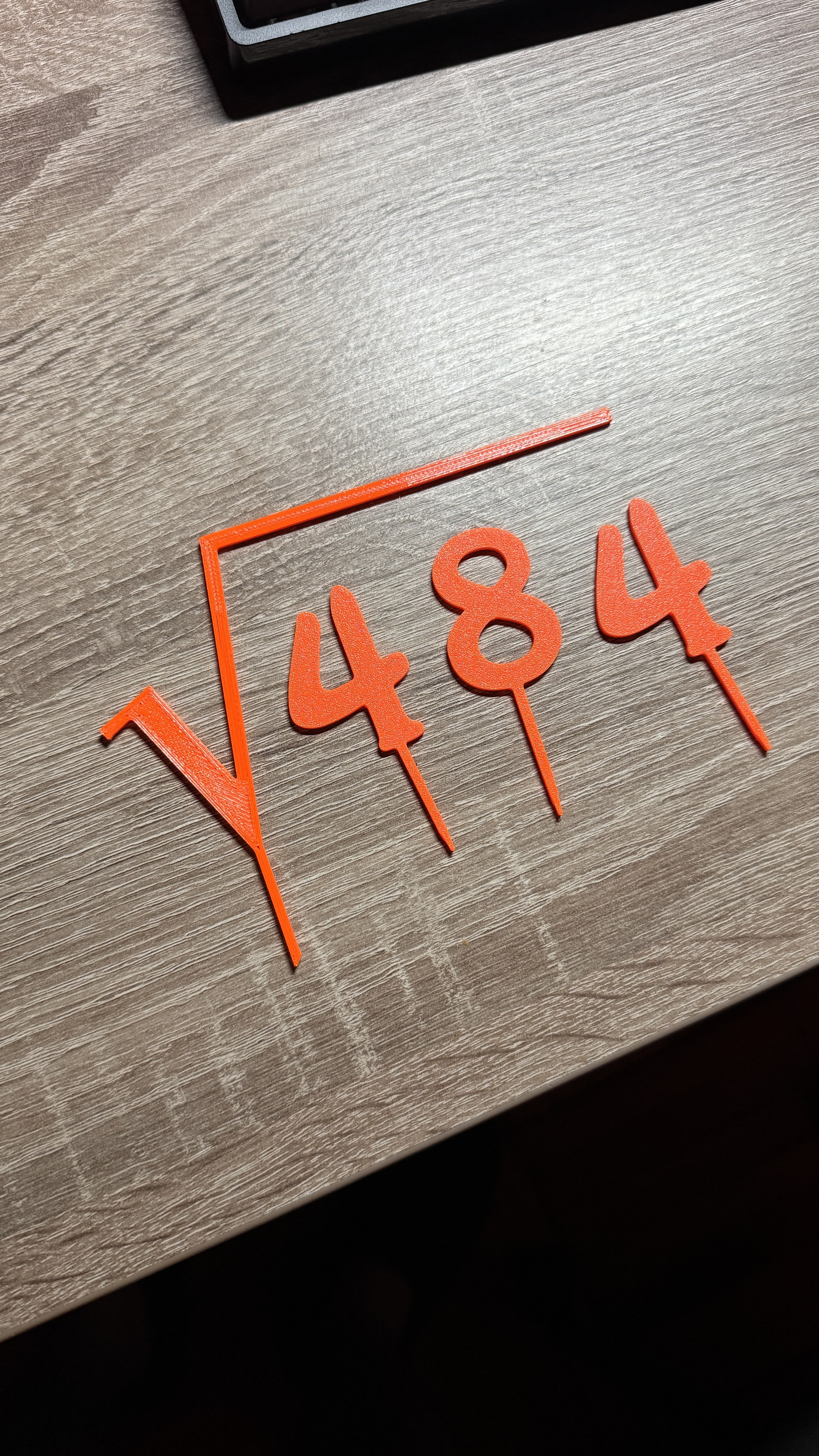 Square Root Candle Symbol