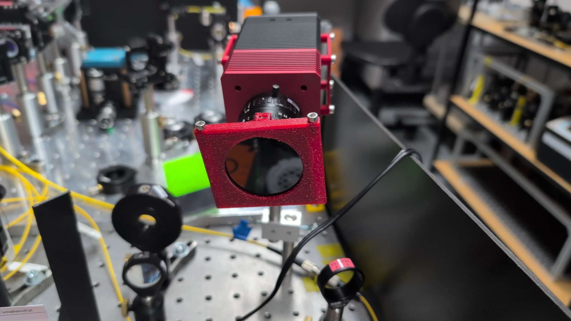 Square filter mount for camera lenses