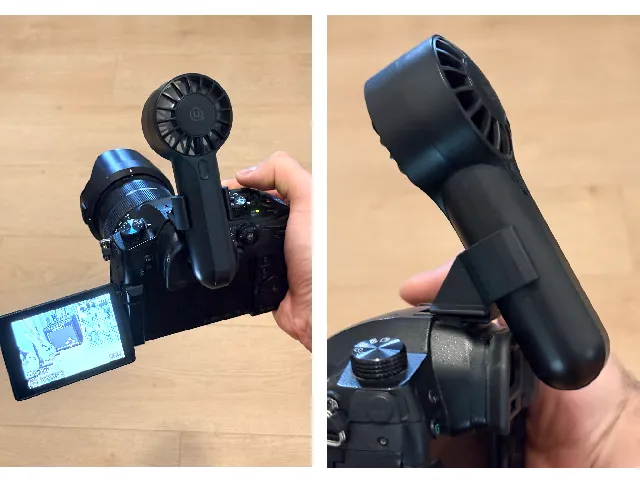Hot Shoe Fan Holder