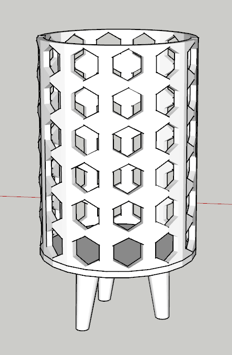 Soporte para frasco de vidrio