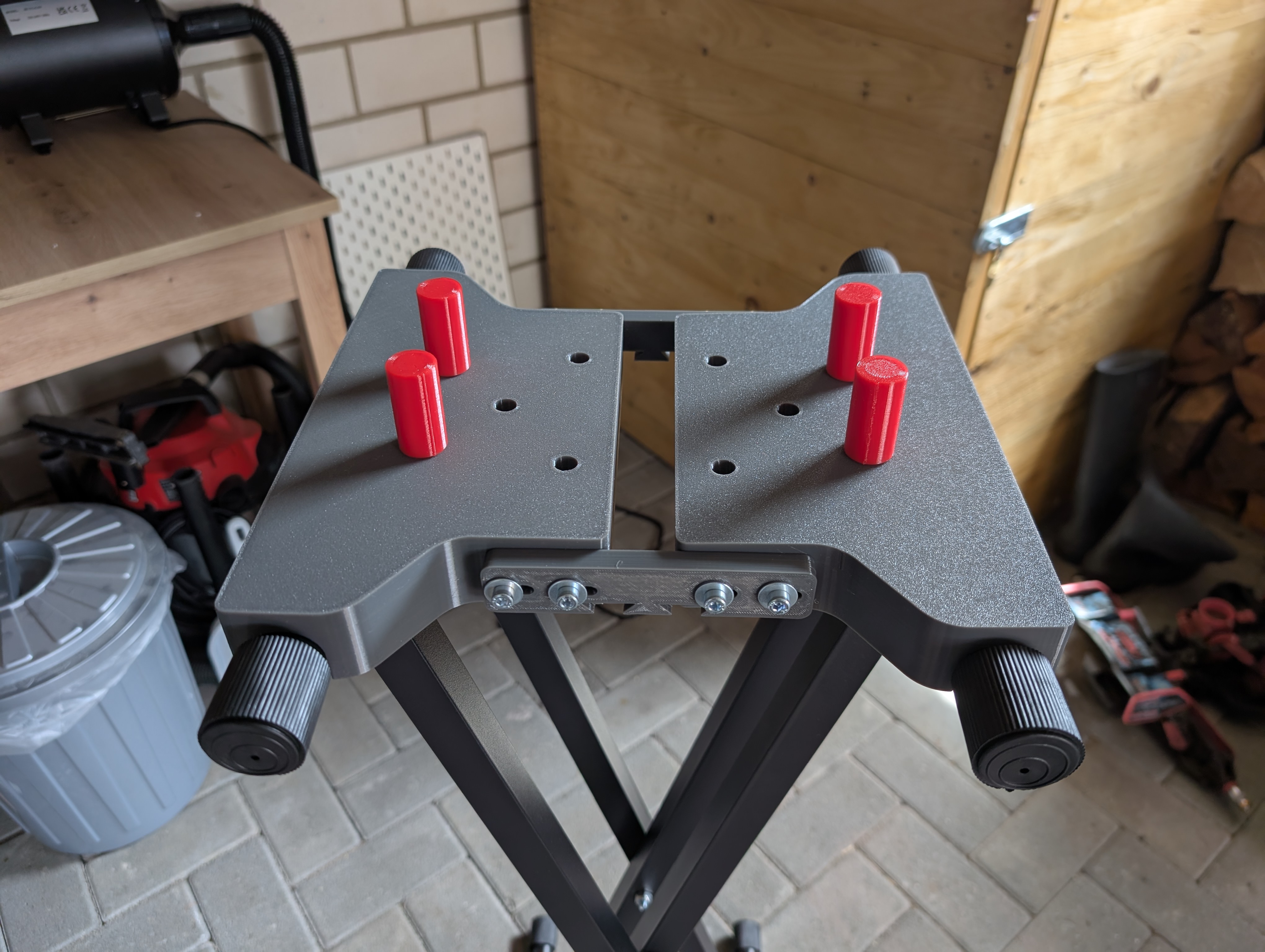 RC Car Attachment for Keyboard Stand