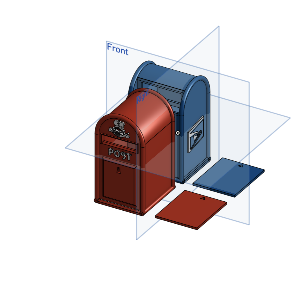 Tabletop Postbox