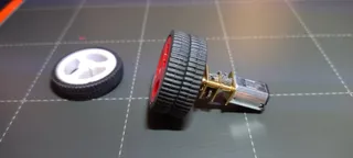Double Tires for N20 Motors (or anything with a 3mm D-Shaft)