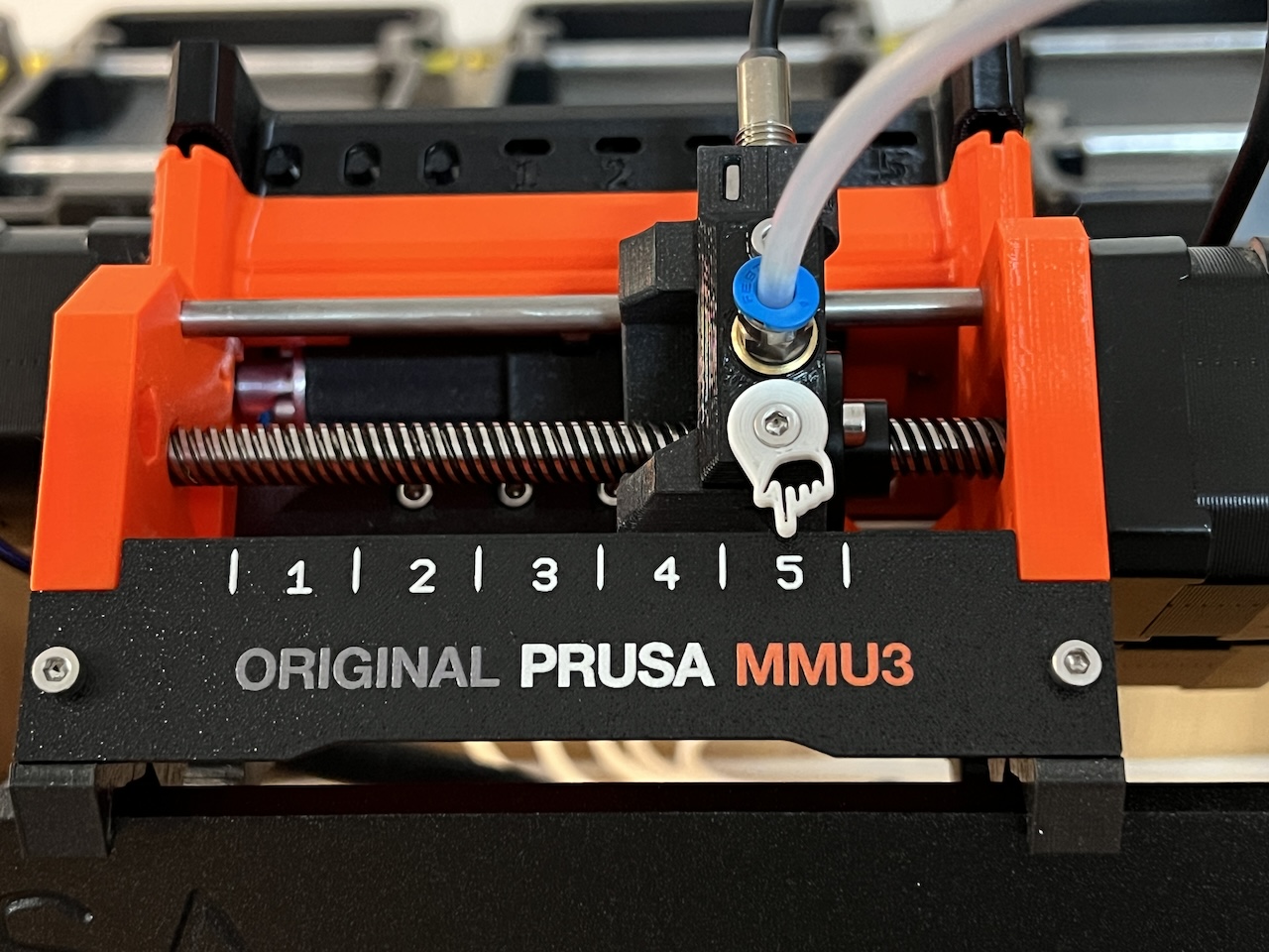 MMU3/MMU2S Selector Number Finger Pointer