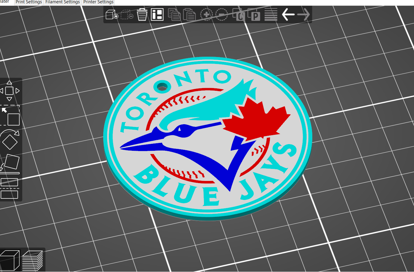 ⚾⚾Toronto Blue Jays multi color coaster⚾⚾