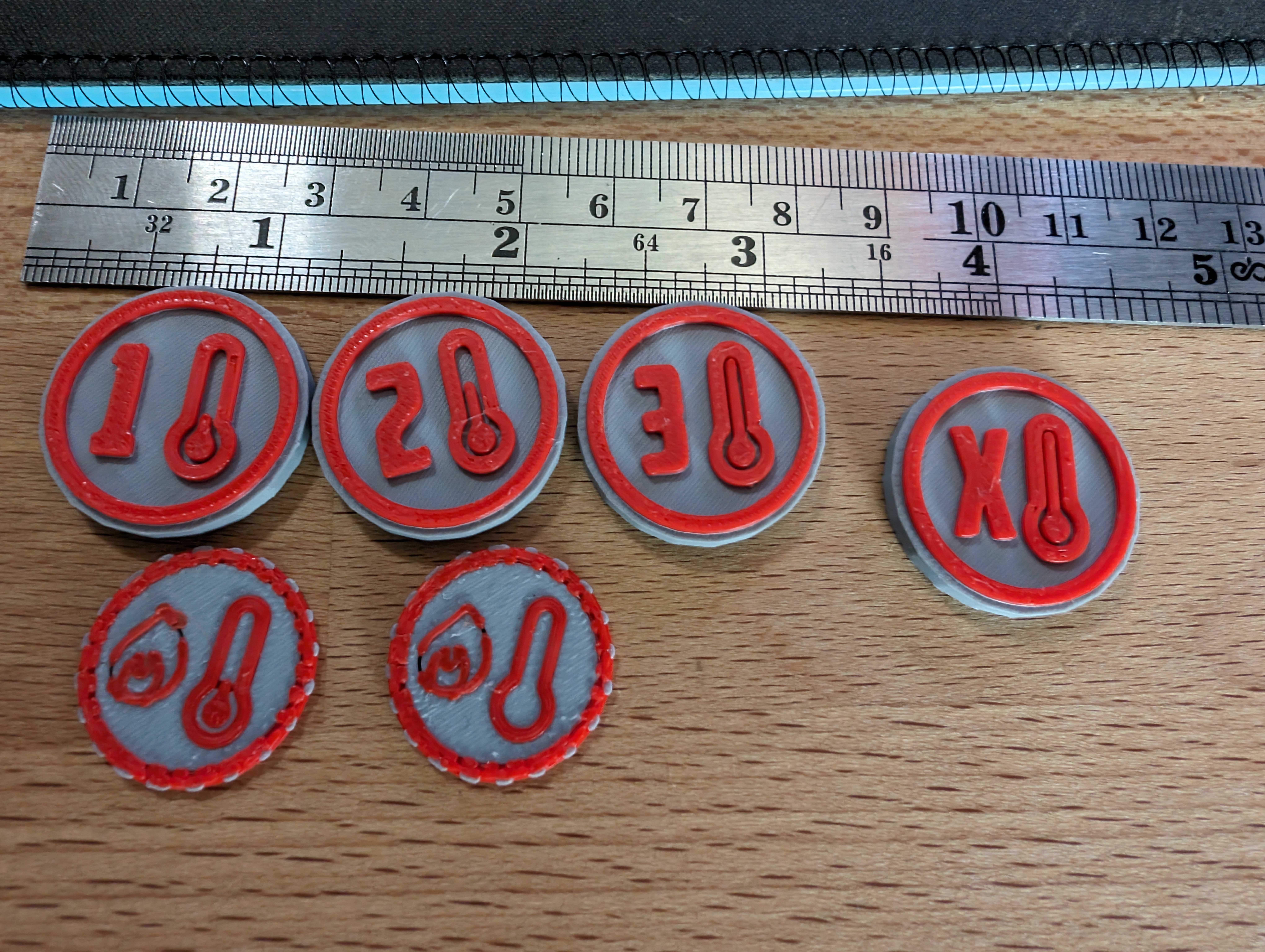 Battletech Heat Tokens