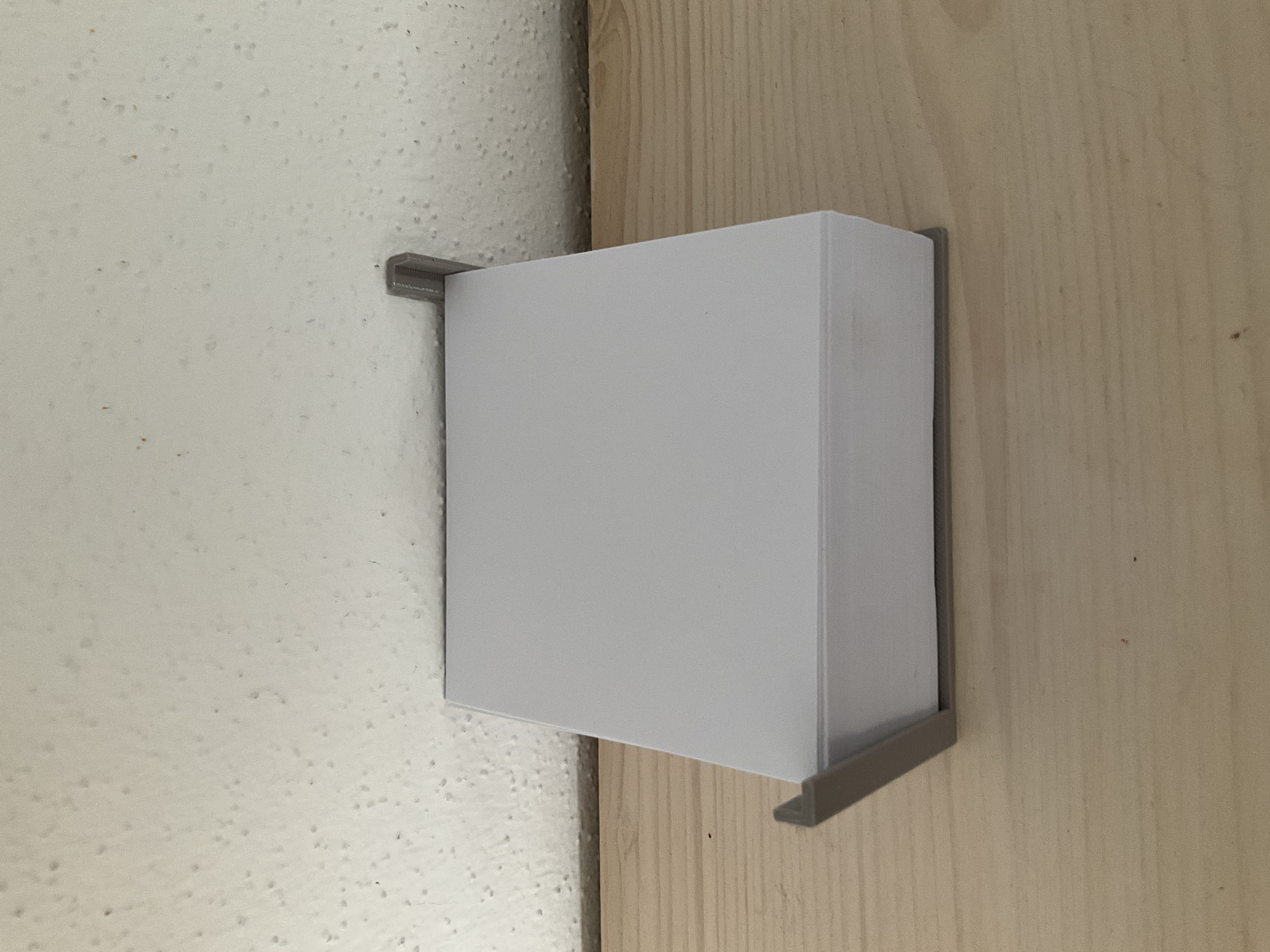 Zettelbox / Notizblockhalterung / Notepad holder