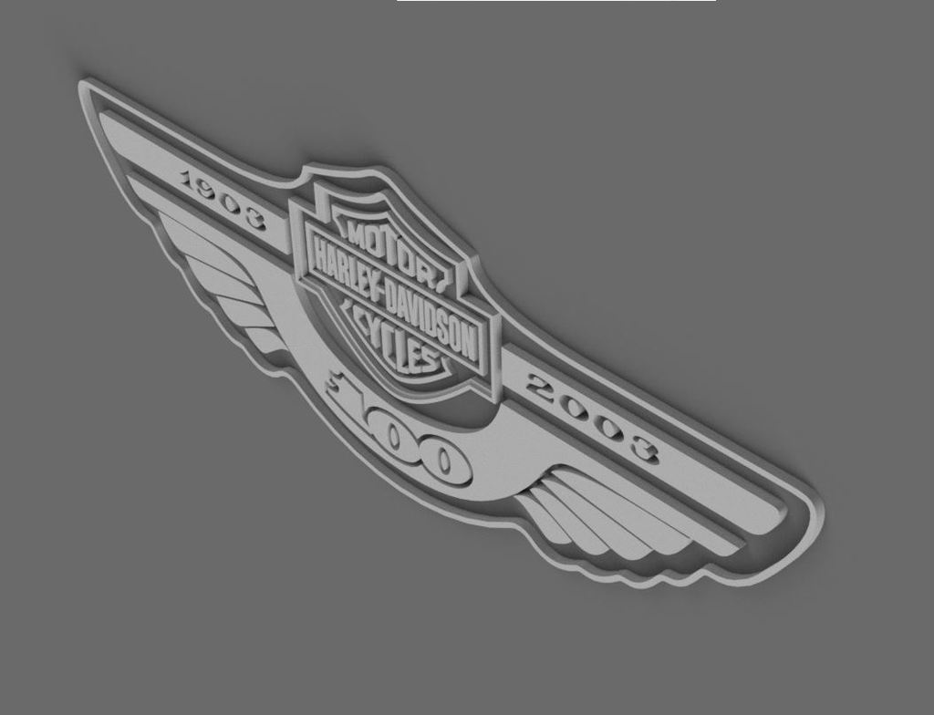 Harley-Davidson 100 Years 2D wall-art