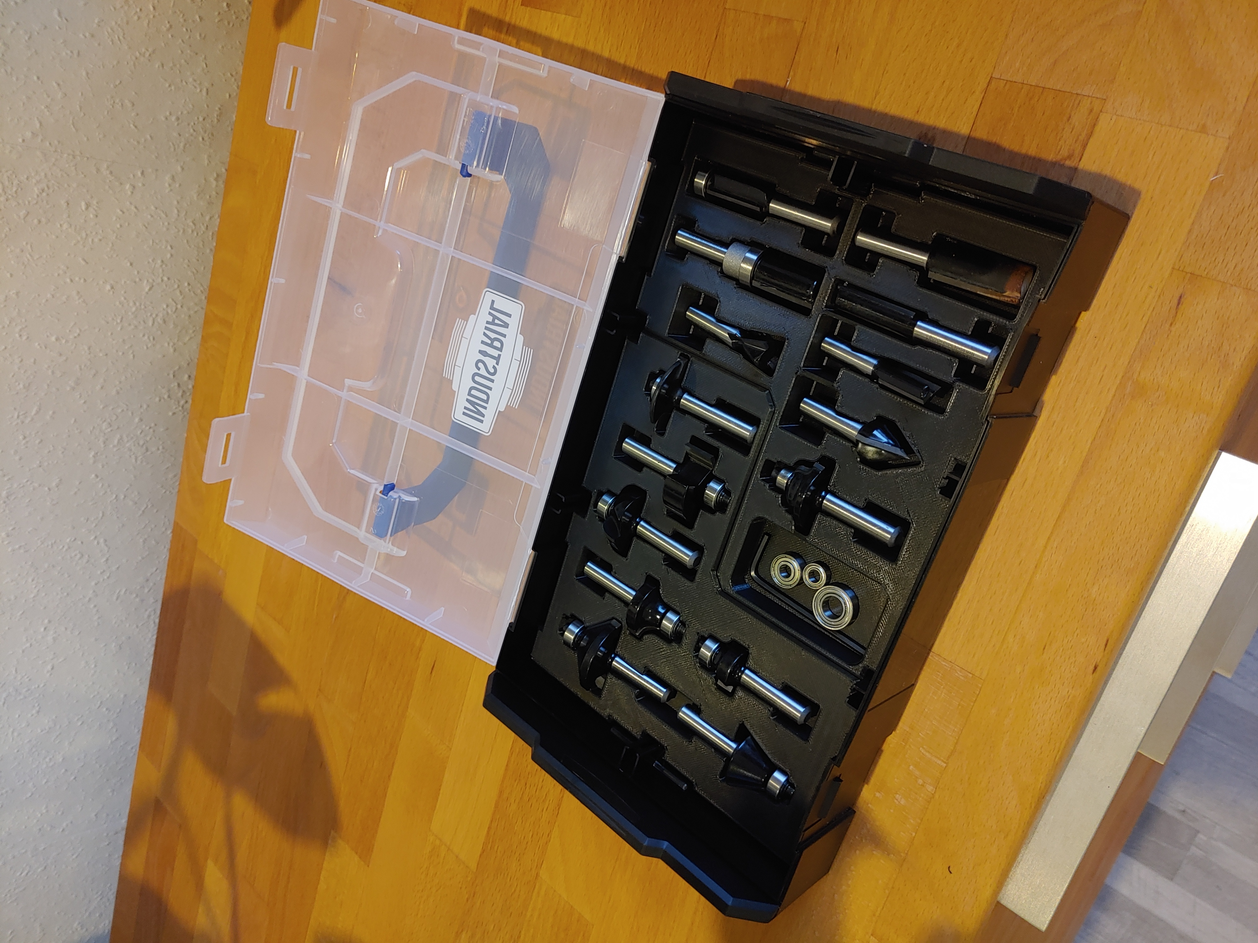 L-BOXX Mini inlay Bosch routerbitset 15 parts