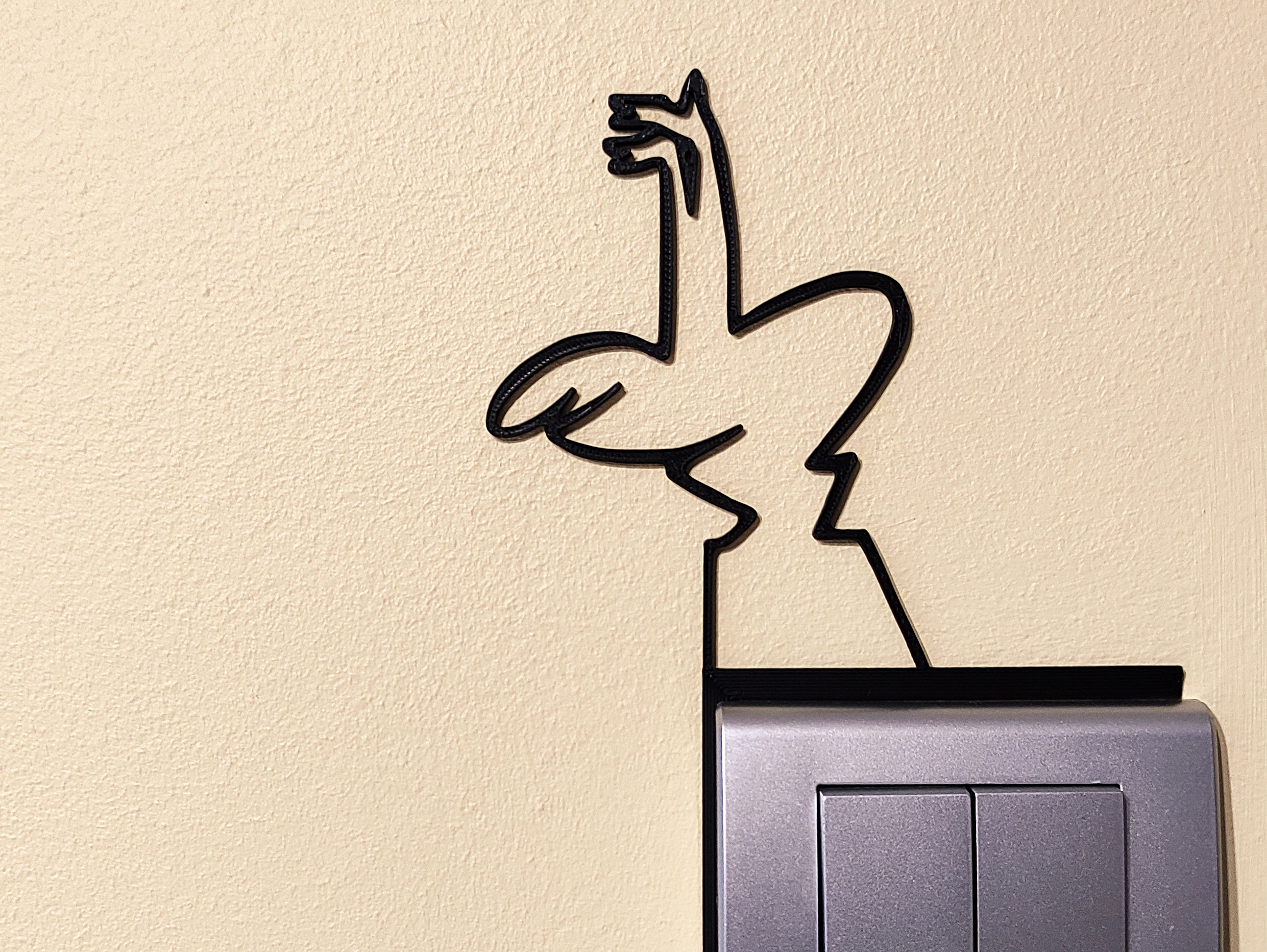 Funny Light Switch Gadget – La Linea Balum 48