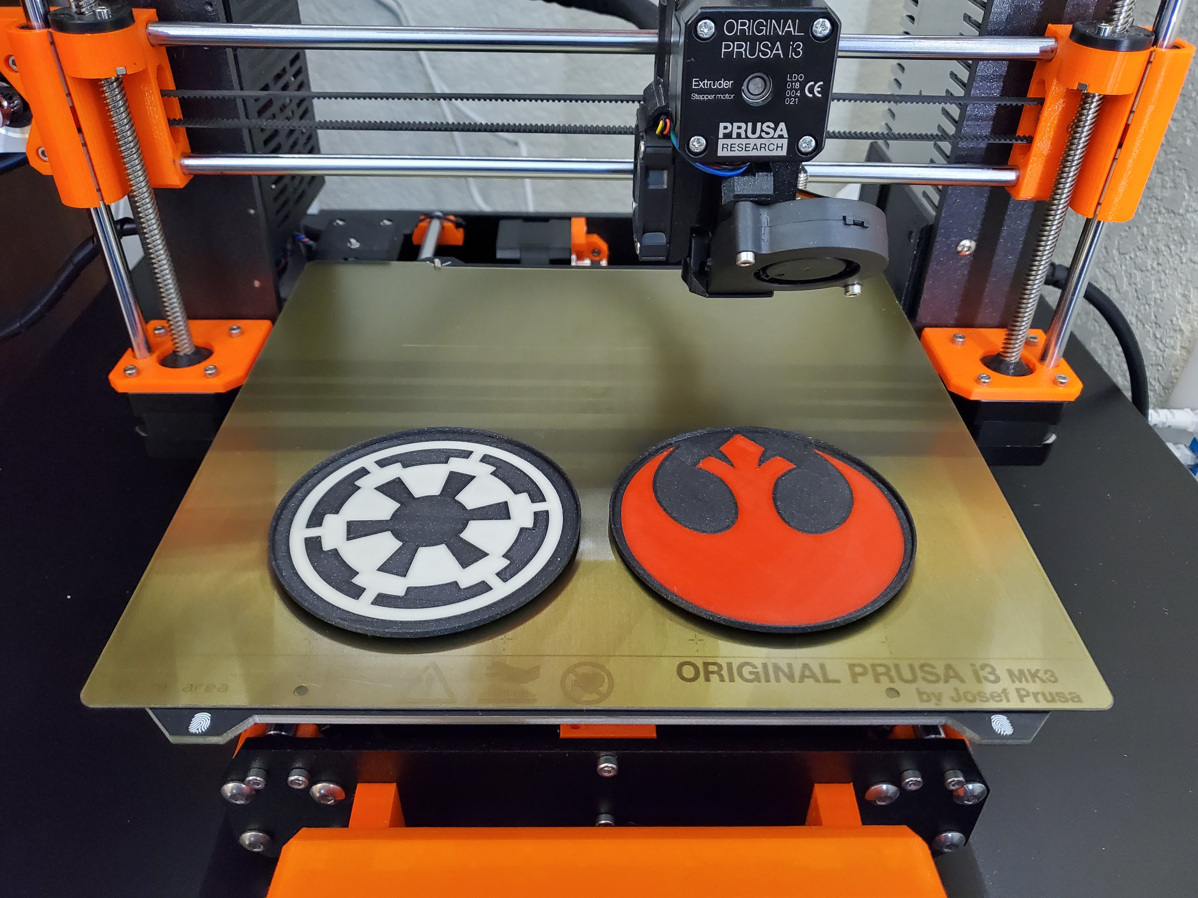 Miniatura 3 do modelo 3D Rebel Insignia Star Wars Coaster (Stackable)