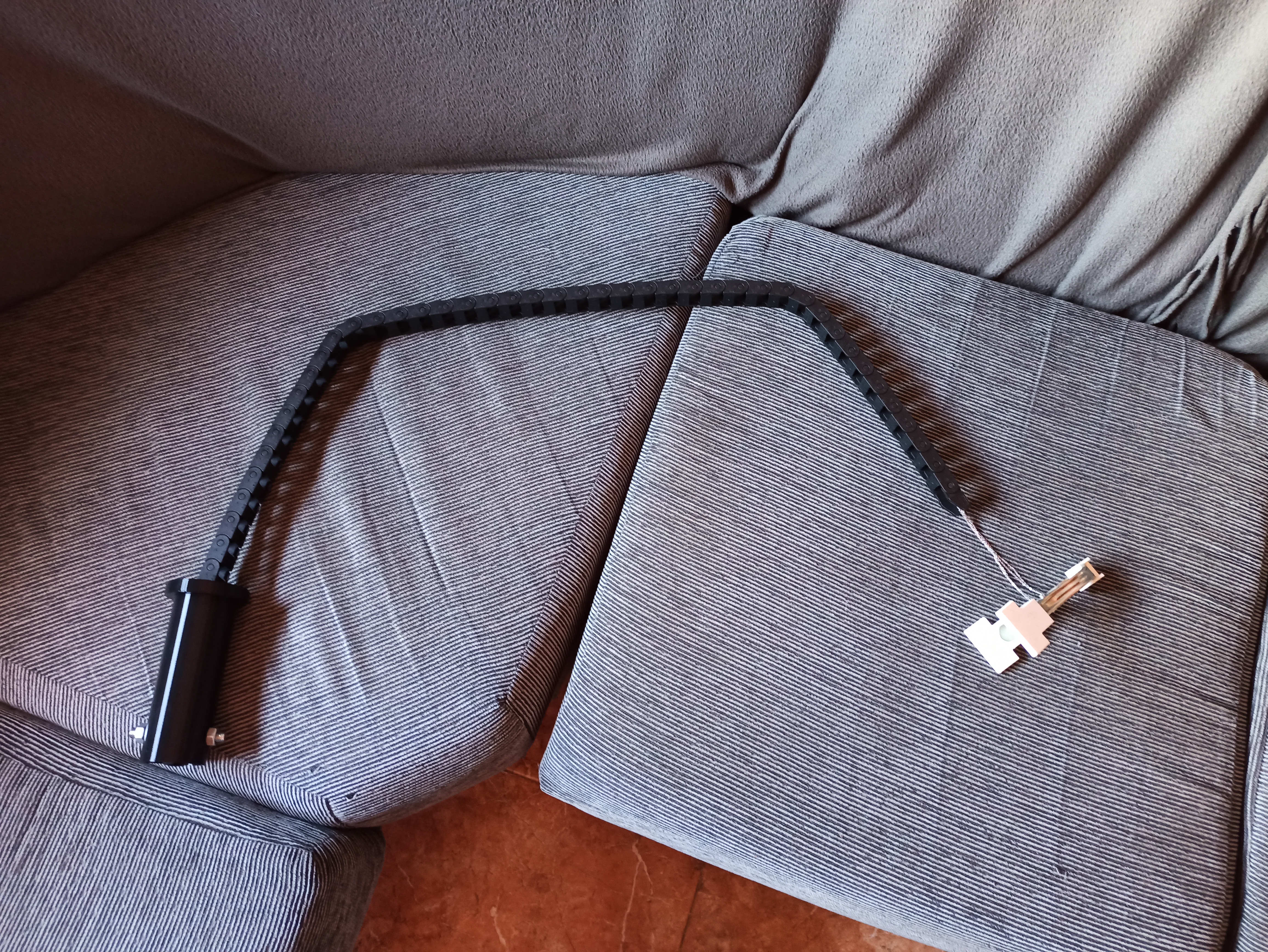 Cadena con pinza
