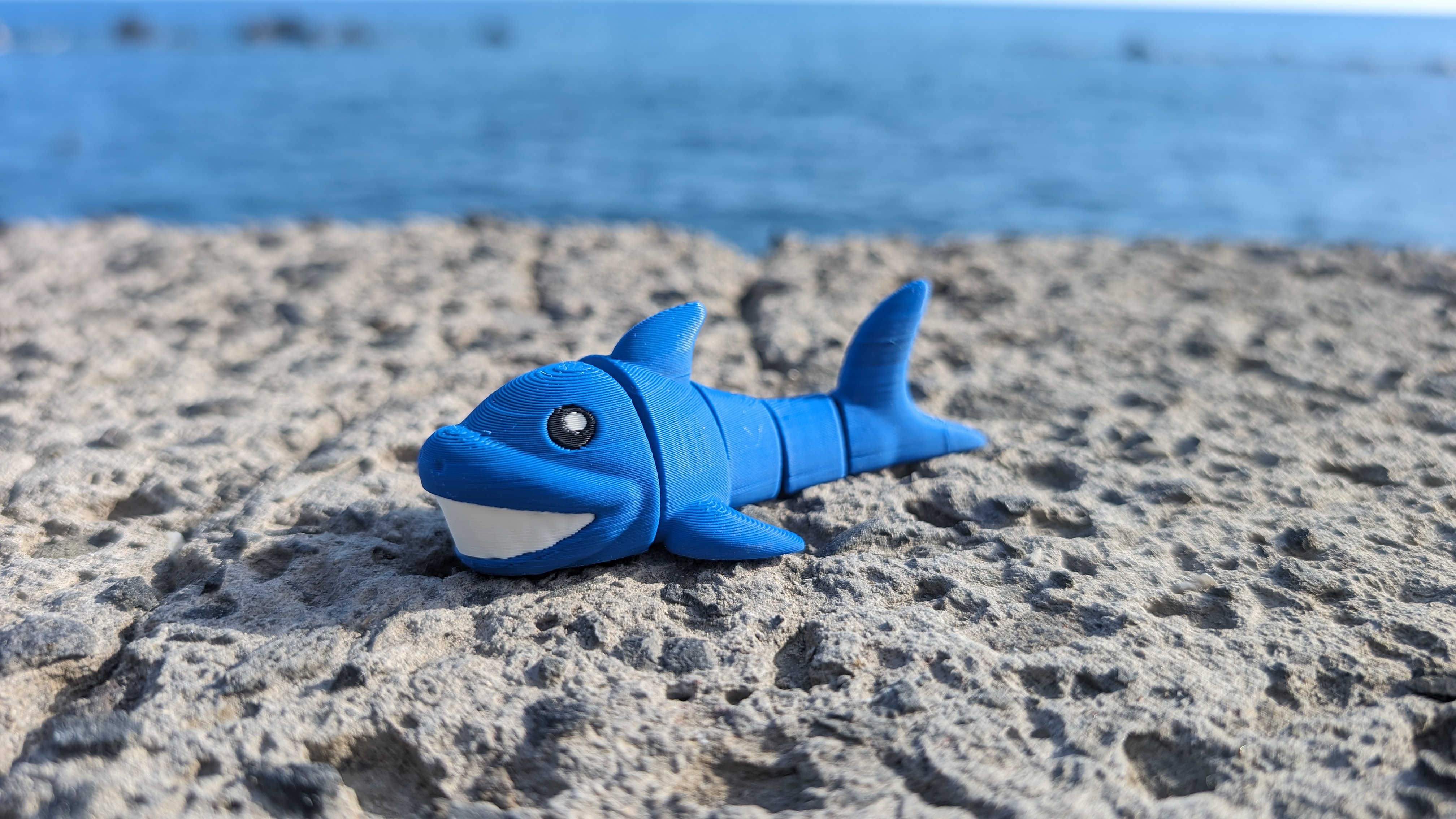 White Shark - Articulated Figure Keychain by Biocraftlab | Download ...