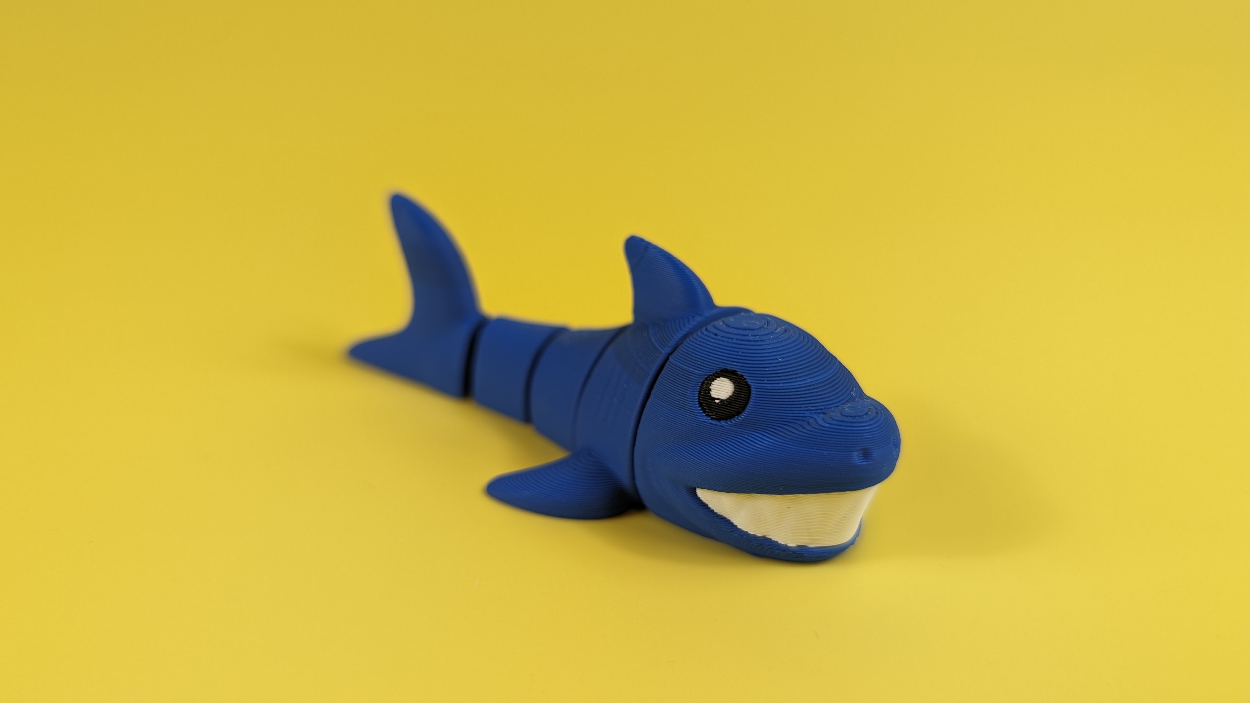 White Shark - Articulated Figure Keychain