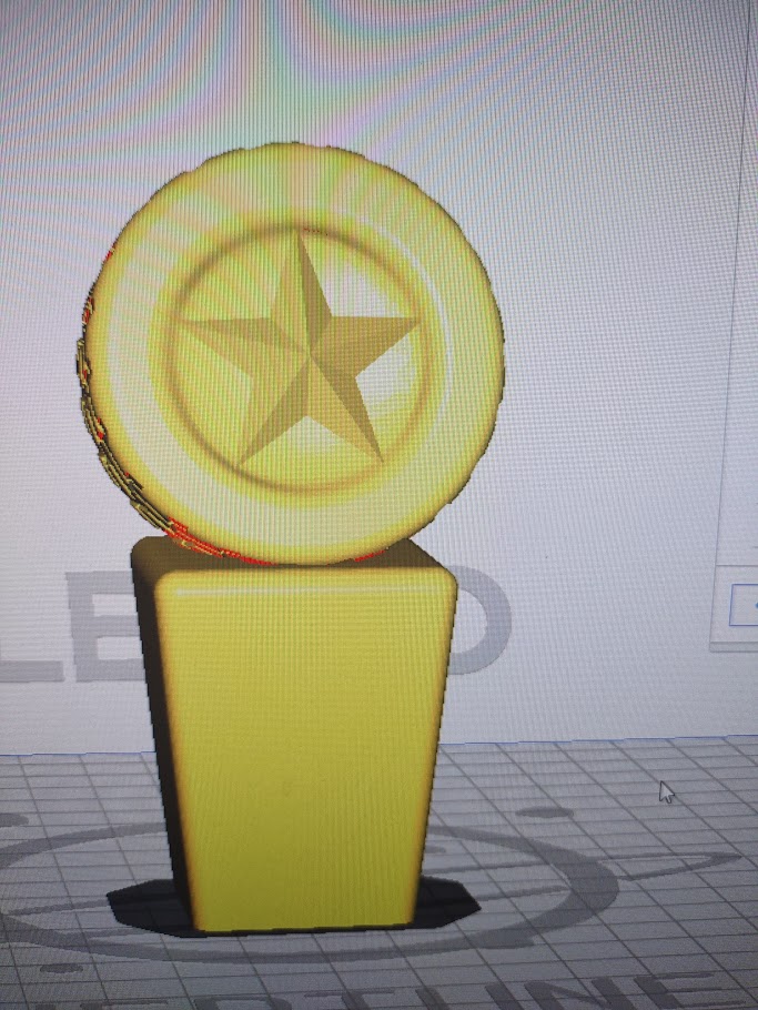 STAR TROPHY FOR BEST IN SHOW (PINEWOOD DERBY) by James Holt III Download free STL model