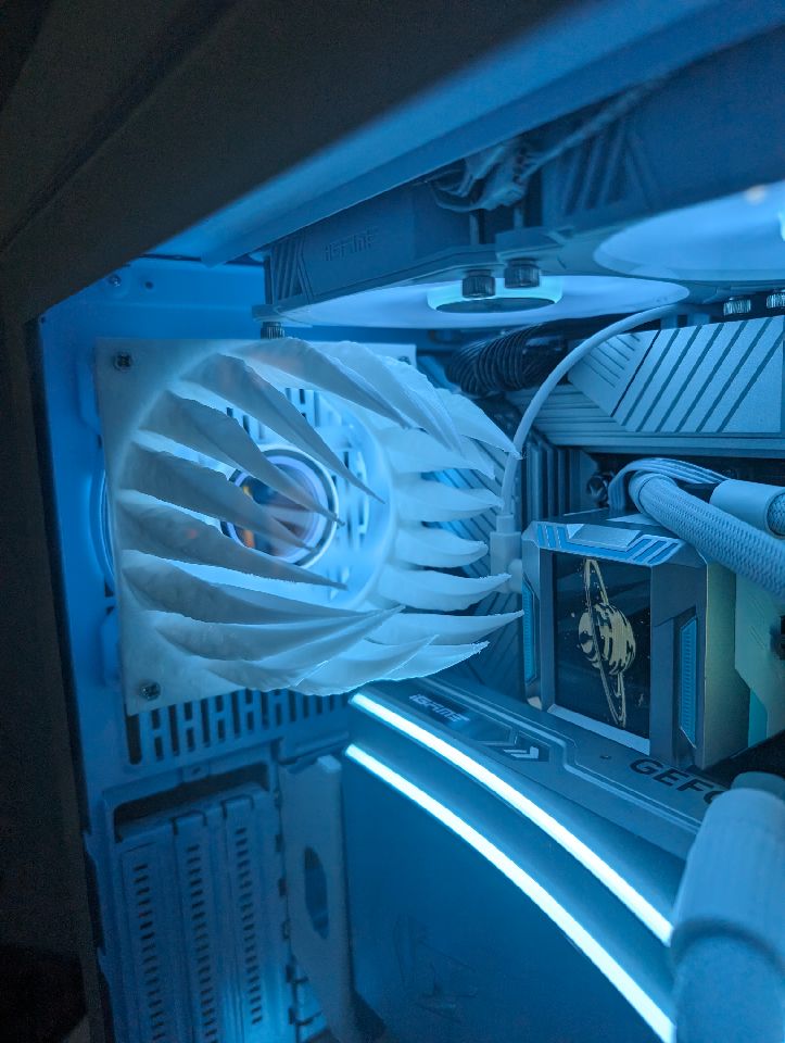 120mm fan dekoru p (Sadece Plastik Aparattır!!!)