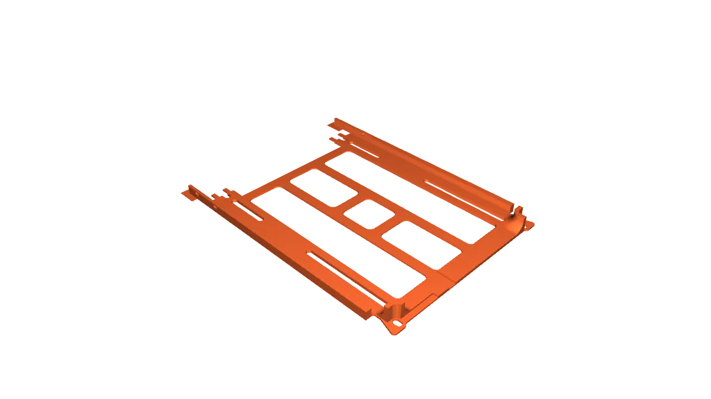 Remix - Custom Top Plate For Louqe Ghost S1 with added fan guard