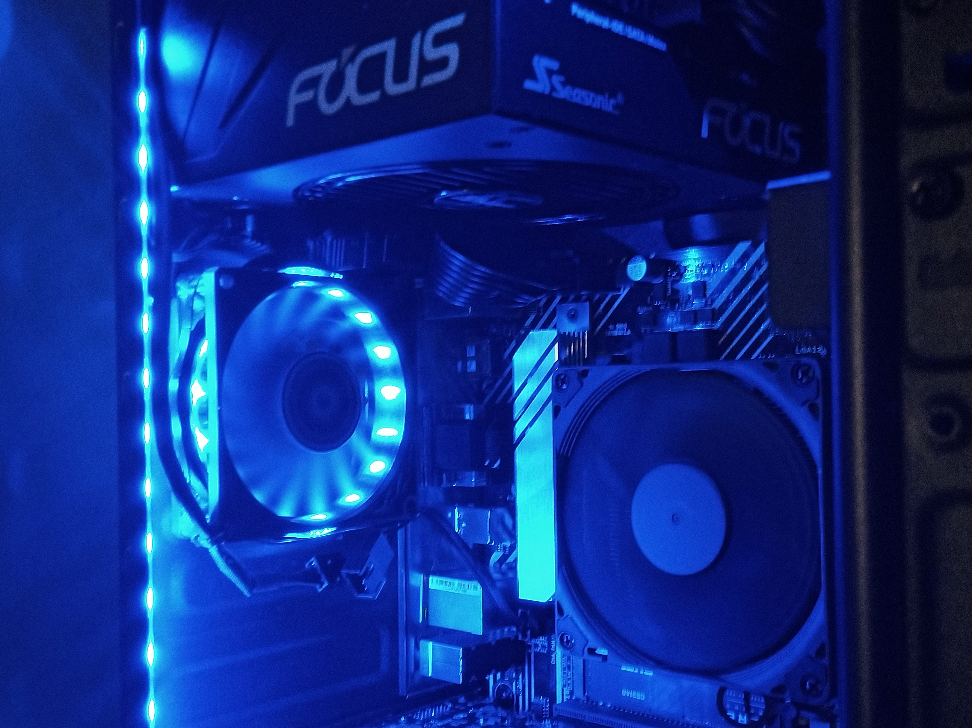 Computer Cooling Fan LED Conversion