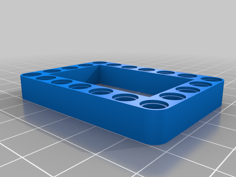 Miniatura 3 do modelo 3D Rectangle Brackets, many sizes, Lego compatible