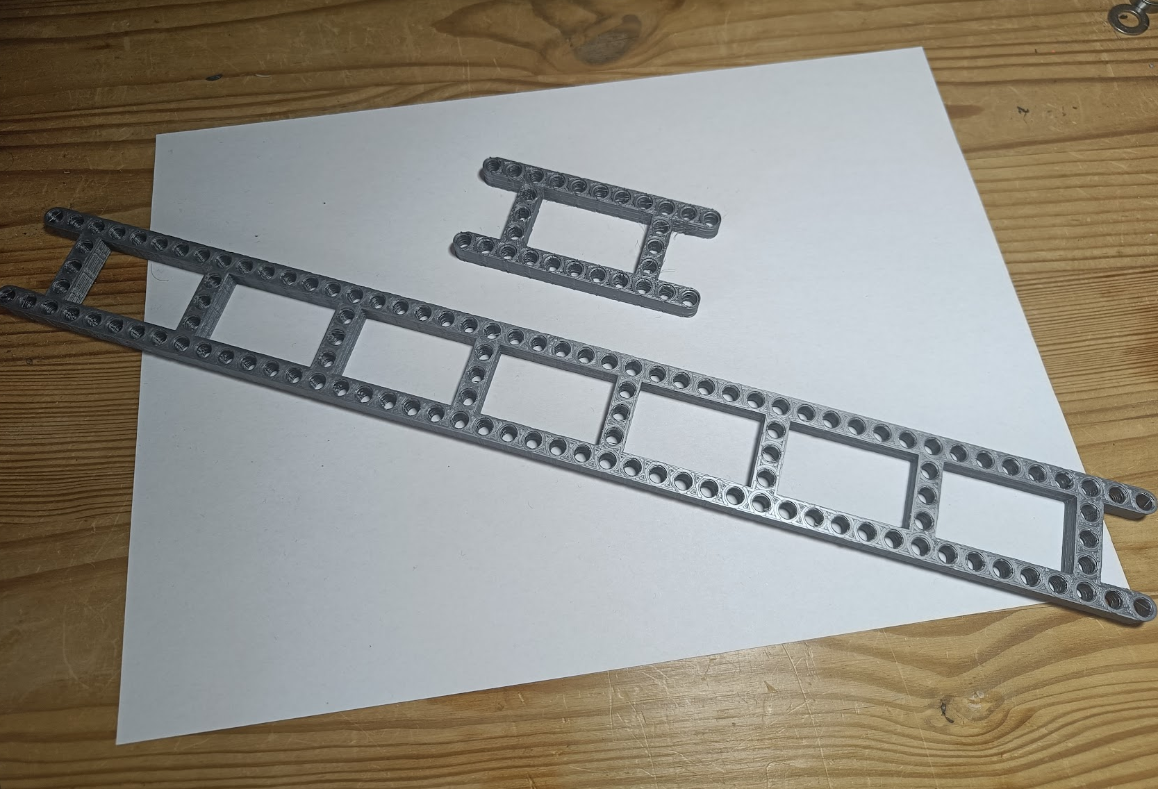 H-Brackets, many sizes, 7x5 (11x5), Lego compatible