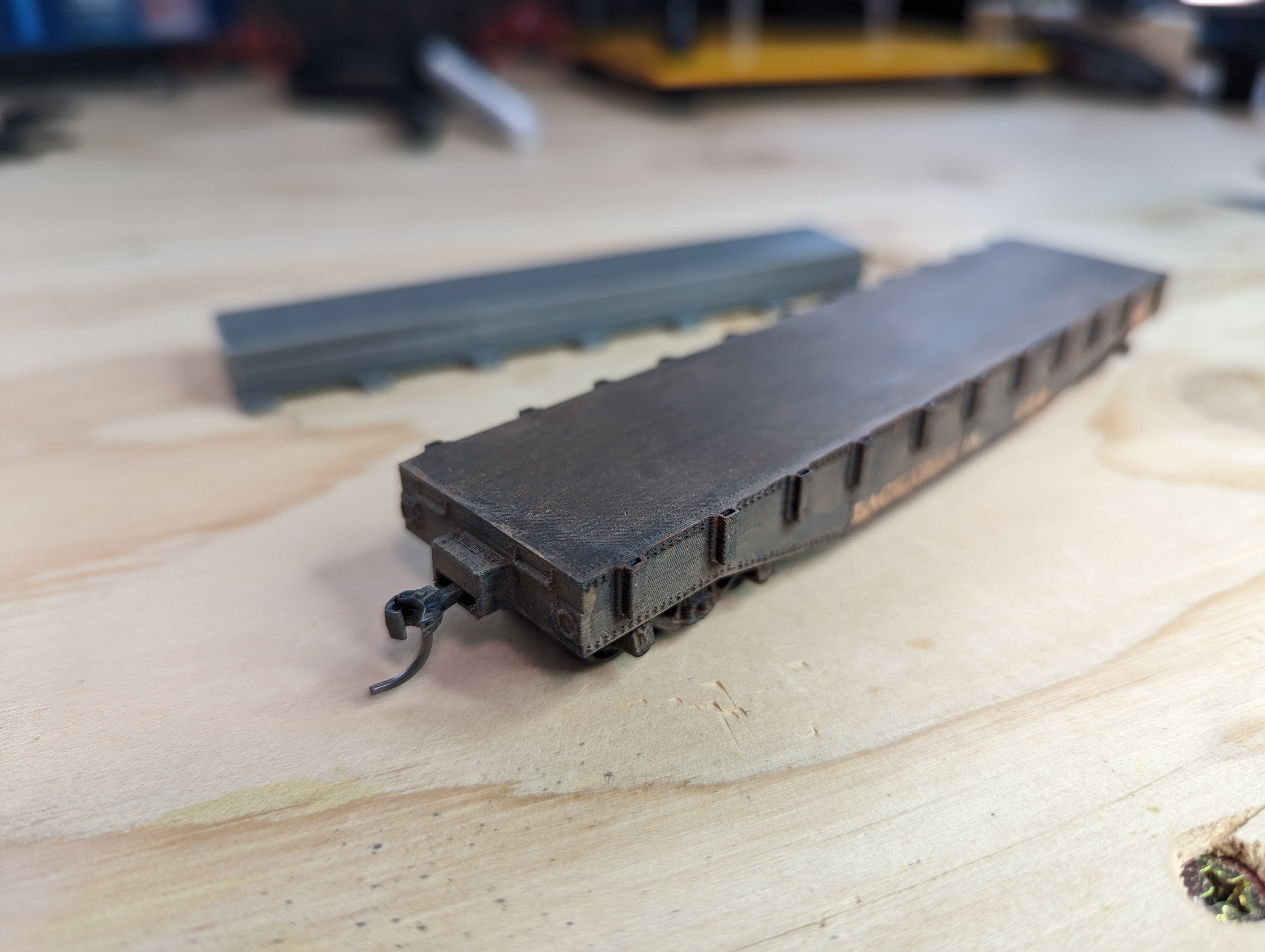 Heavy Steel Flat Car by SDHayes | Download free STL model | Printables.com