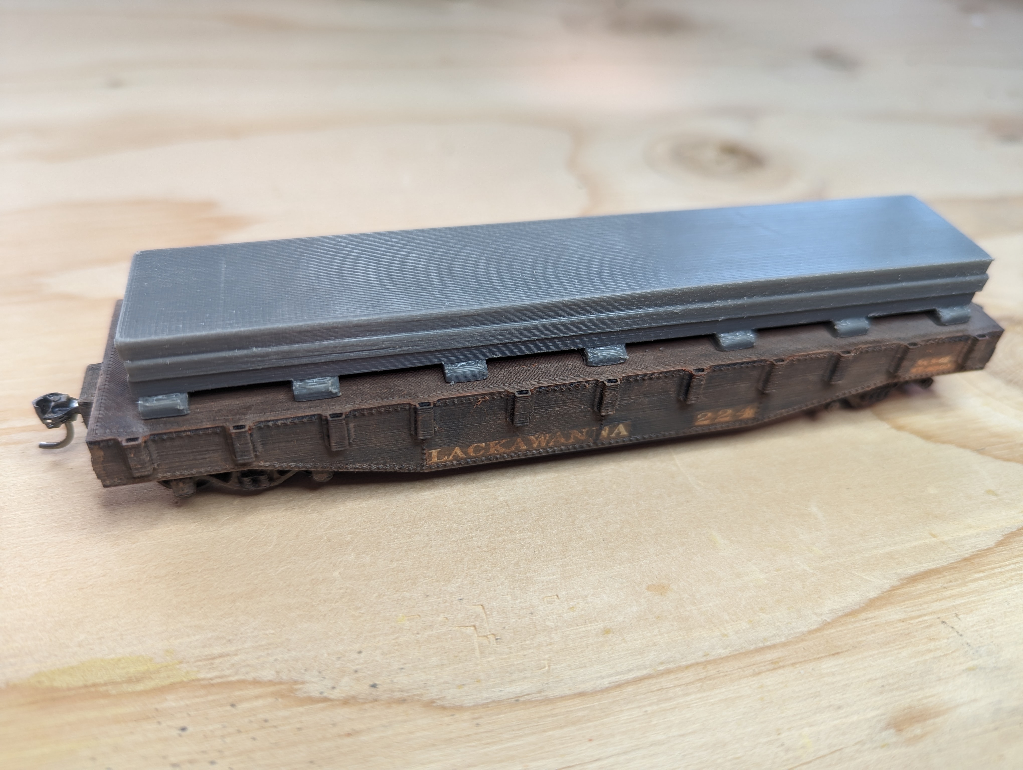 Heavy Steel Flat Car by SDHayes | Download free STL model | Printables.com