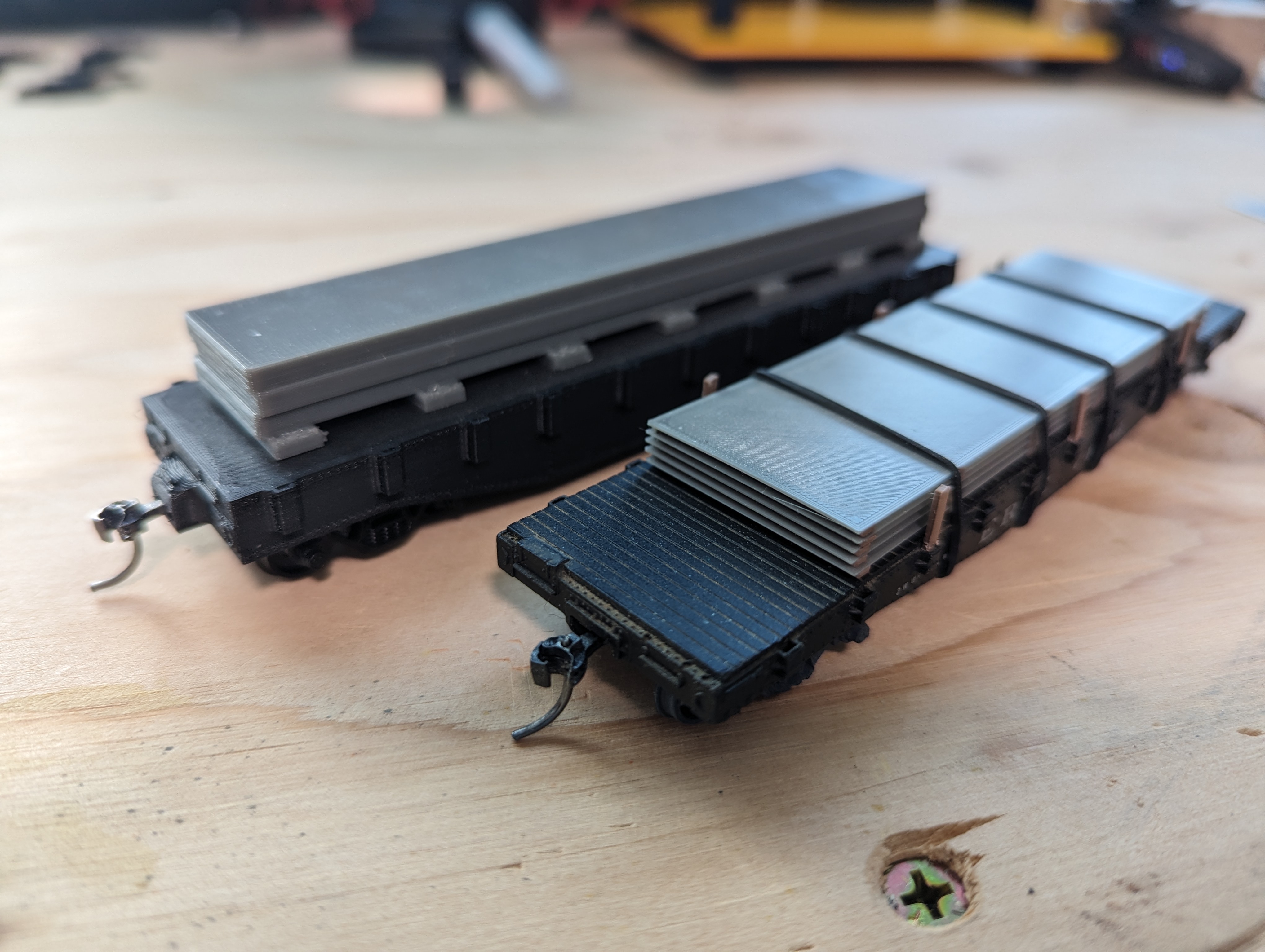 Heavy Steel Flat Car by SDHayes | Download free STL model | Printables.com