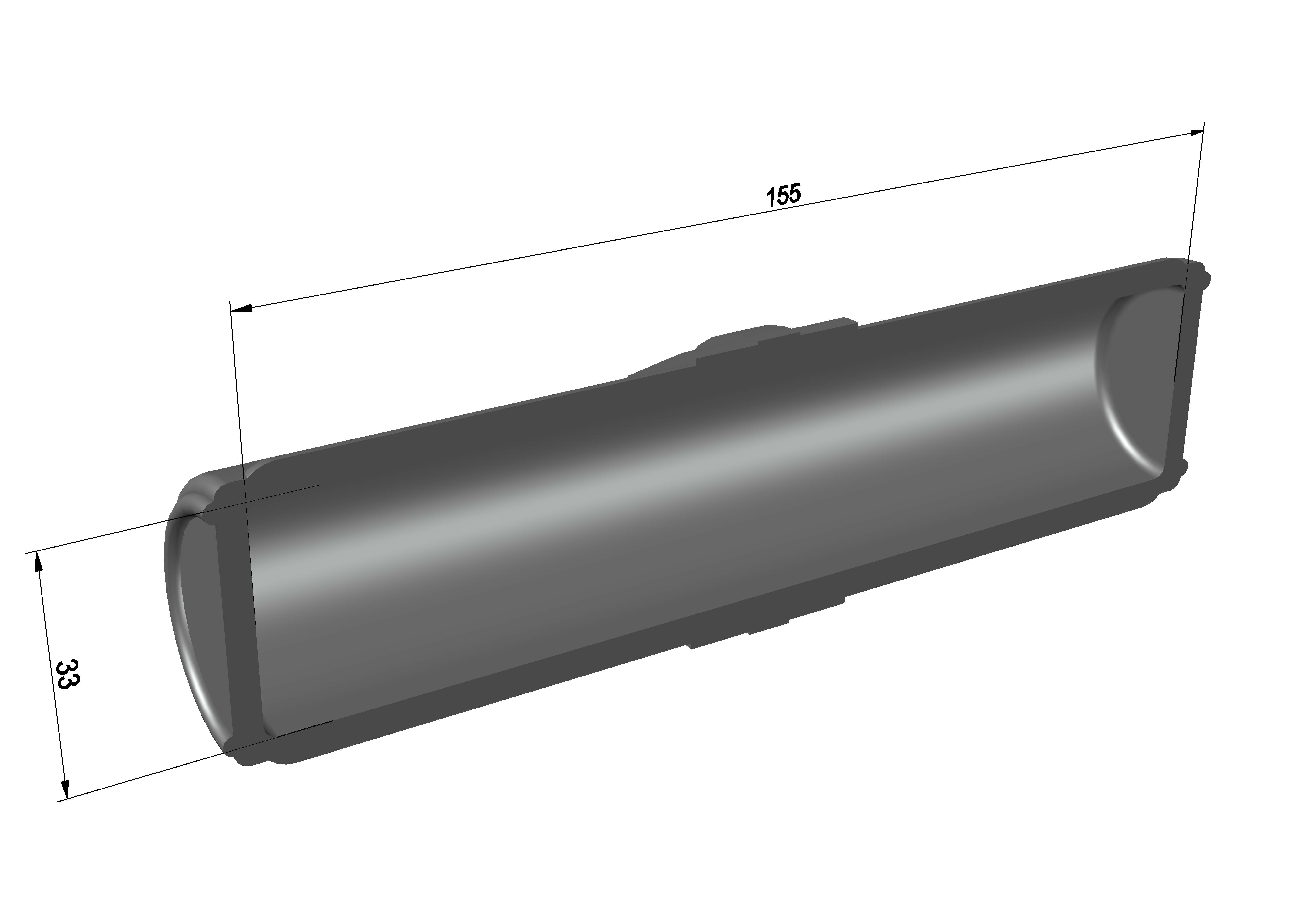 Threaded Storage Container 33mm x 155mm — miniatura 3
