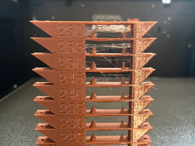 PRUSA XL Temperature Tower .4mm nozzle PLA,PETG