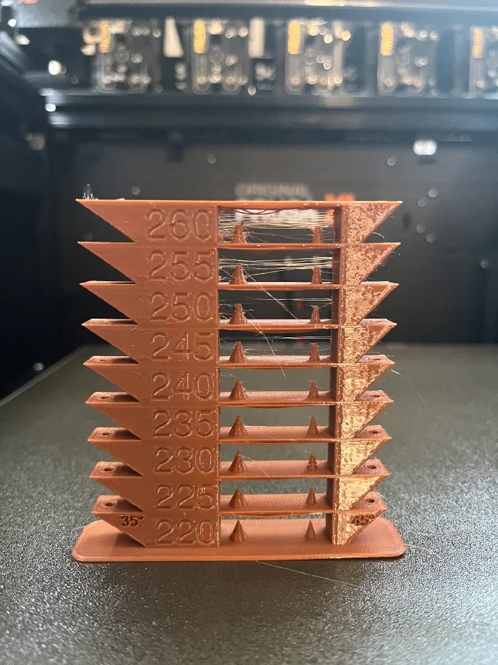 PRUSA XL Temperature Tower .4mm nozzle PLA,PETG by Fiz105