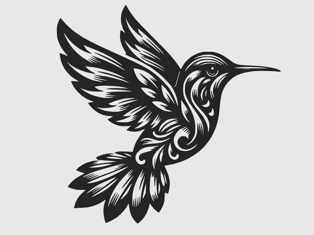 Hummingbird - wall art