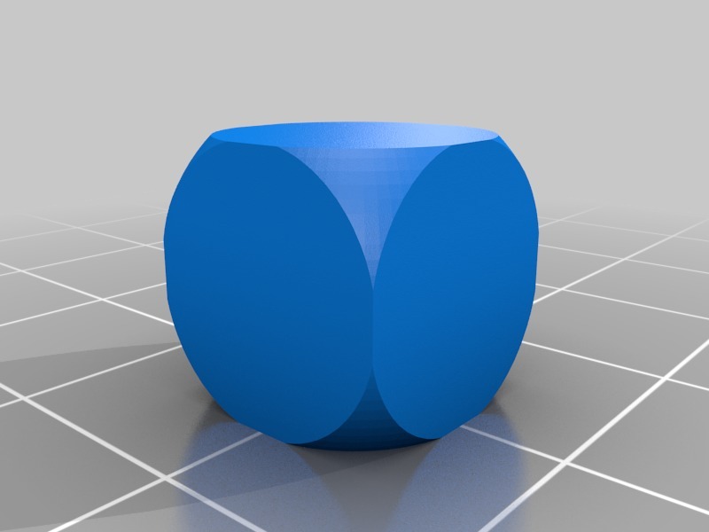 Dice for sticker