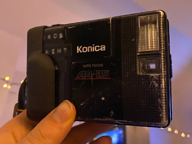 Konica Recorder AA-35  Grip/Battery Holder