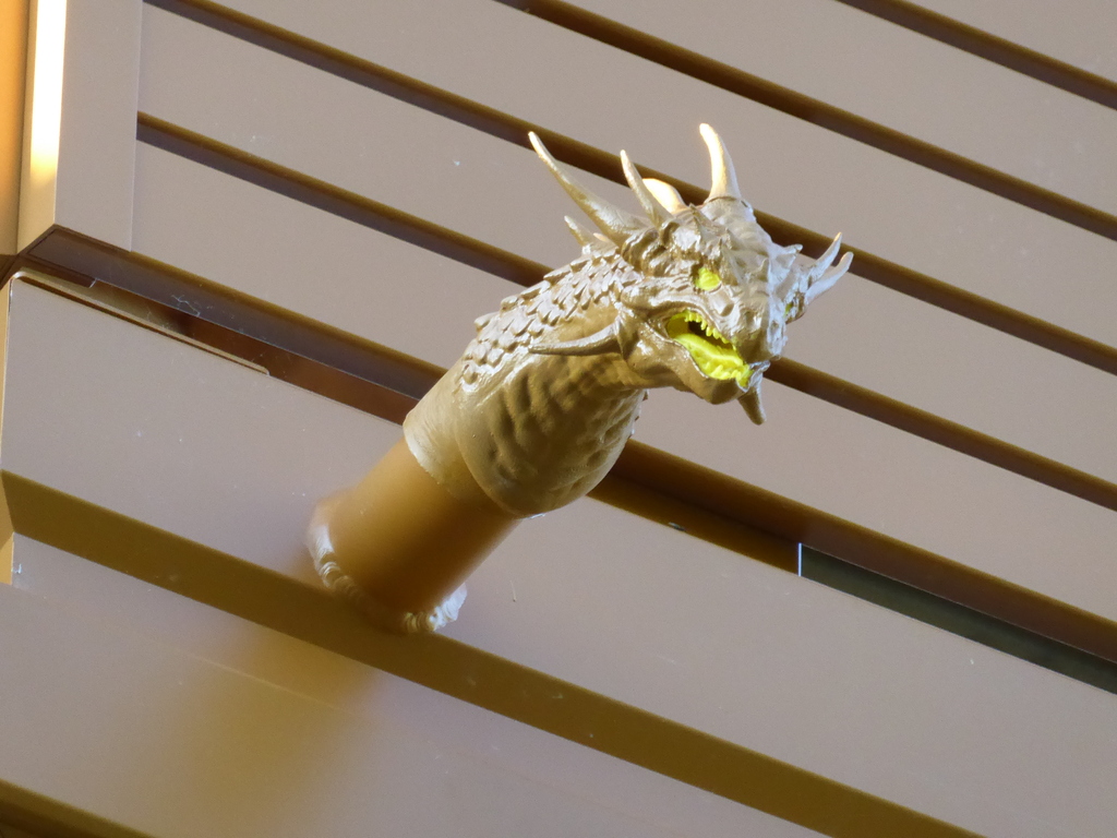Gargoyle Dragon - Wassserspeier - for gutter, balcony or terrace