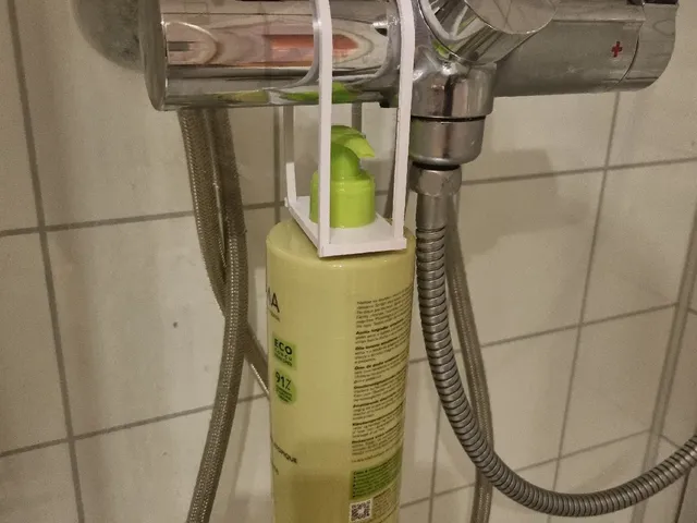 Shower bottle holder