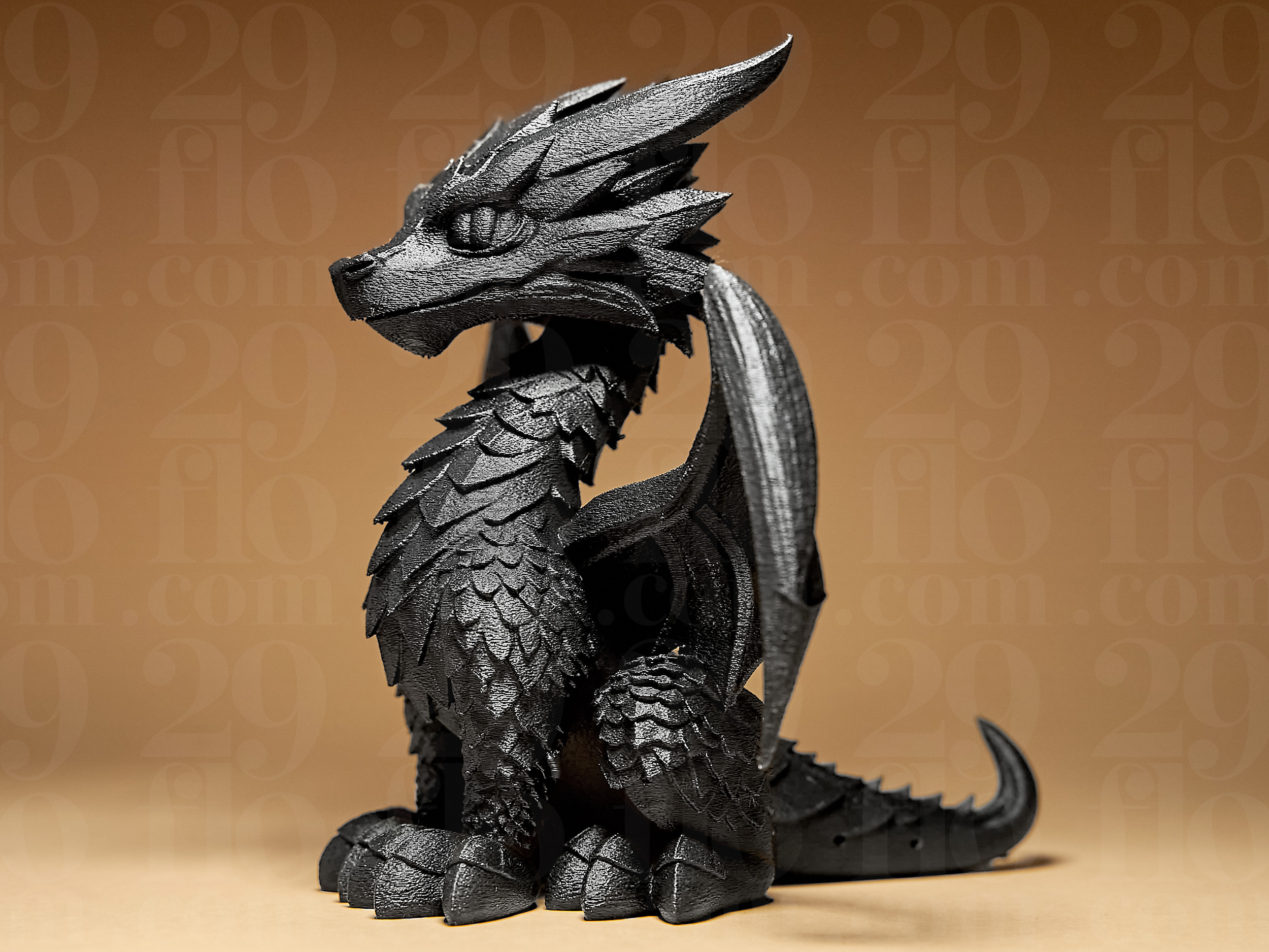 Dragon Statuette — miniatura 6