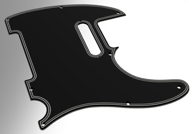 Tele Pickguard (MMU2S Version)