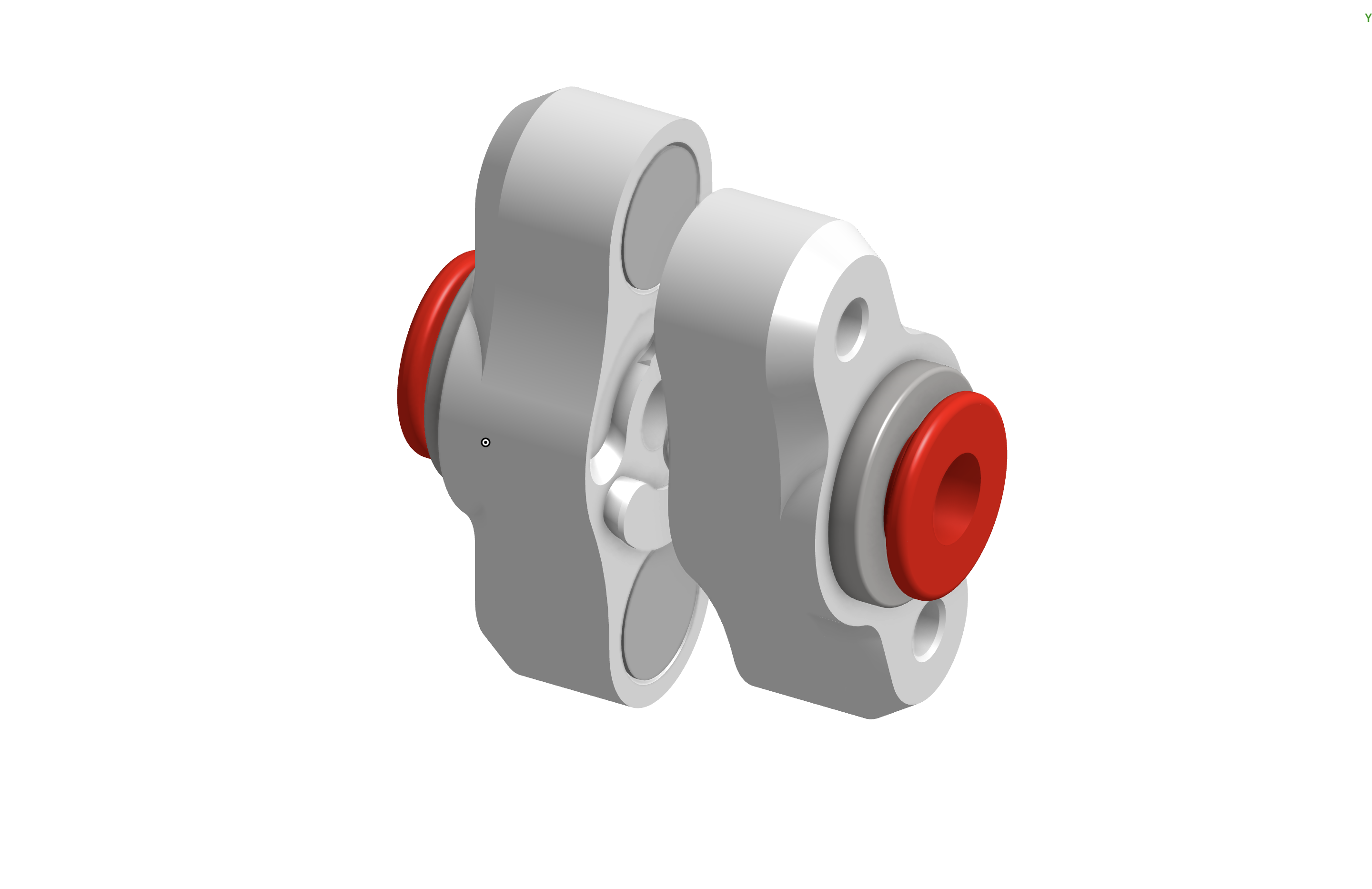 Bowden PTFE Coupler – ECAS Twist-Lock Magnetic Coupler