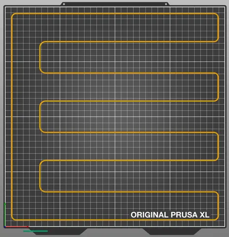 Prusa XL Quick First Layer Test