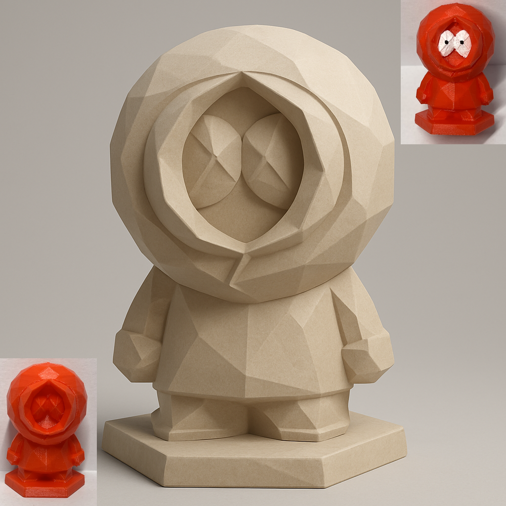 Lowpoly Kenny McCormick (South Park)