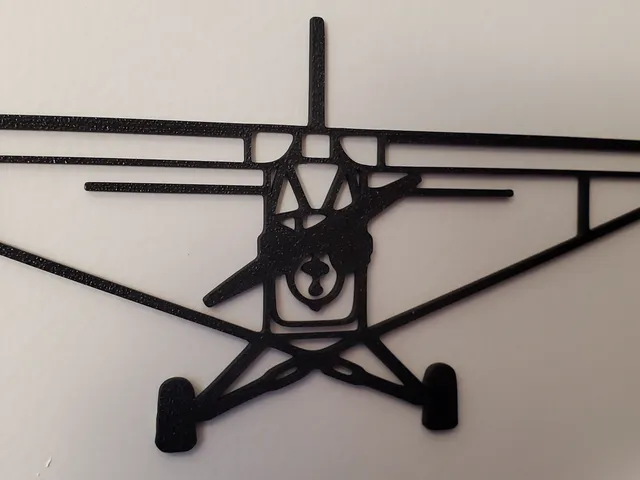 Piper J-3 Cub - 2D Wall Art