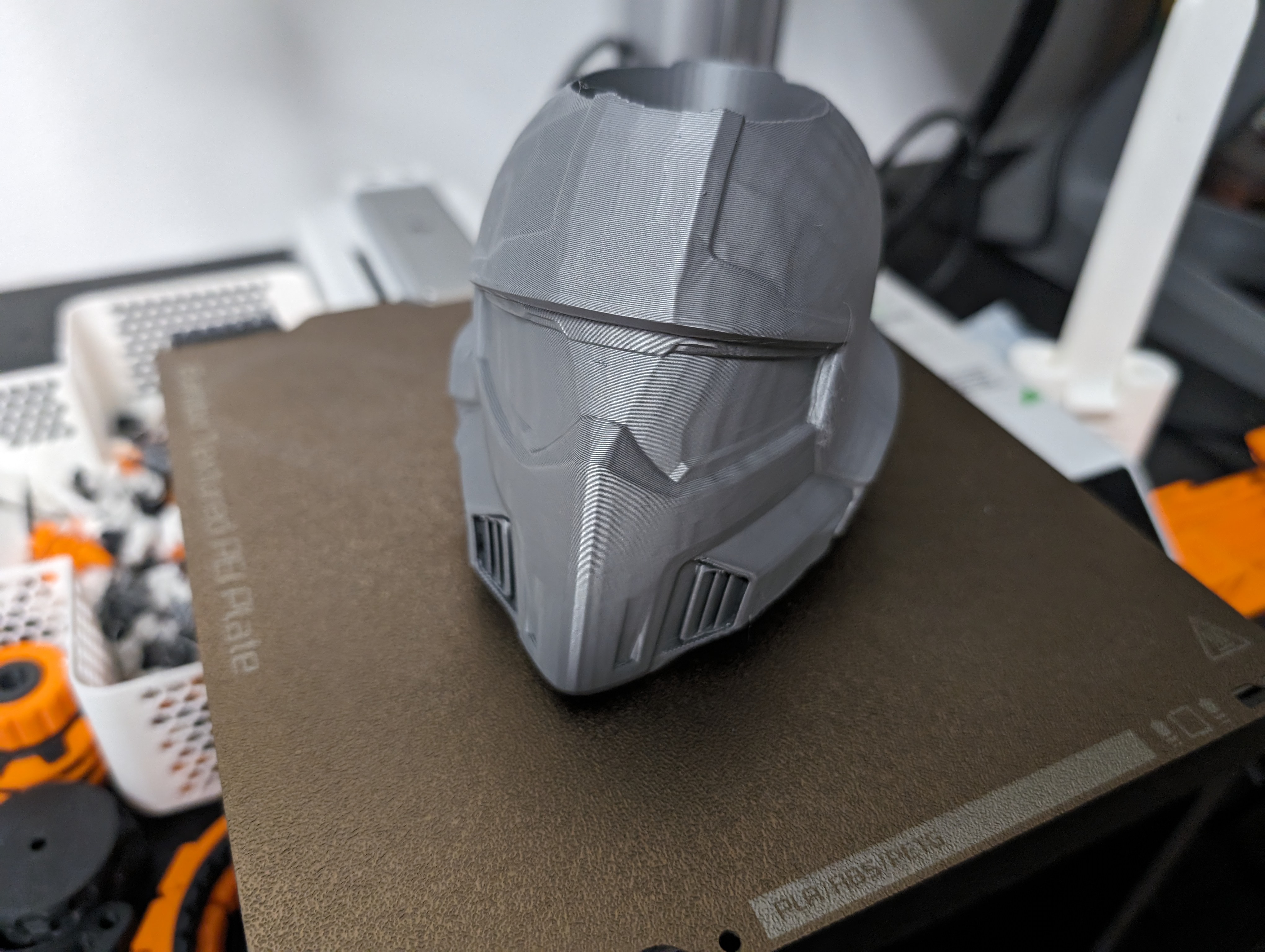 Helldiver helmet Pen holder // HELLDIVERS 2