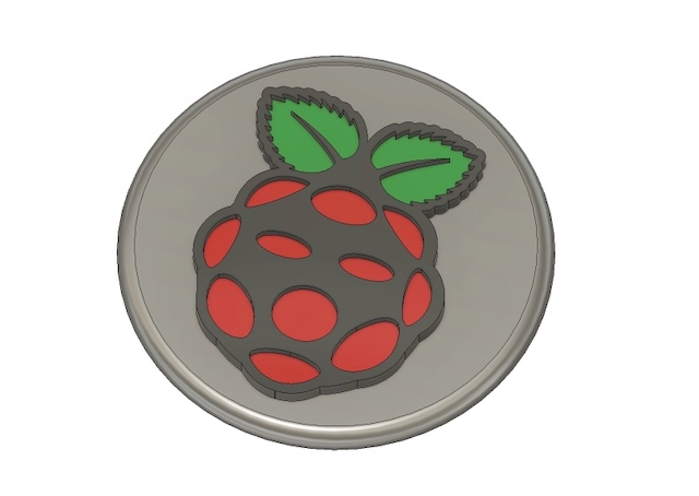 Raspberry Pi logo by ChrisG | Download free STL model | Printables.com
