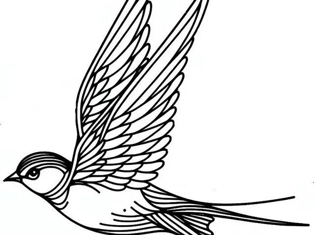 Wall Art - The flying bird 1