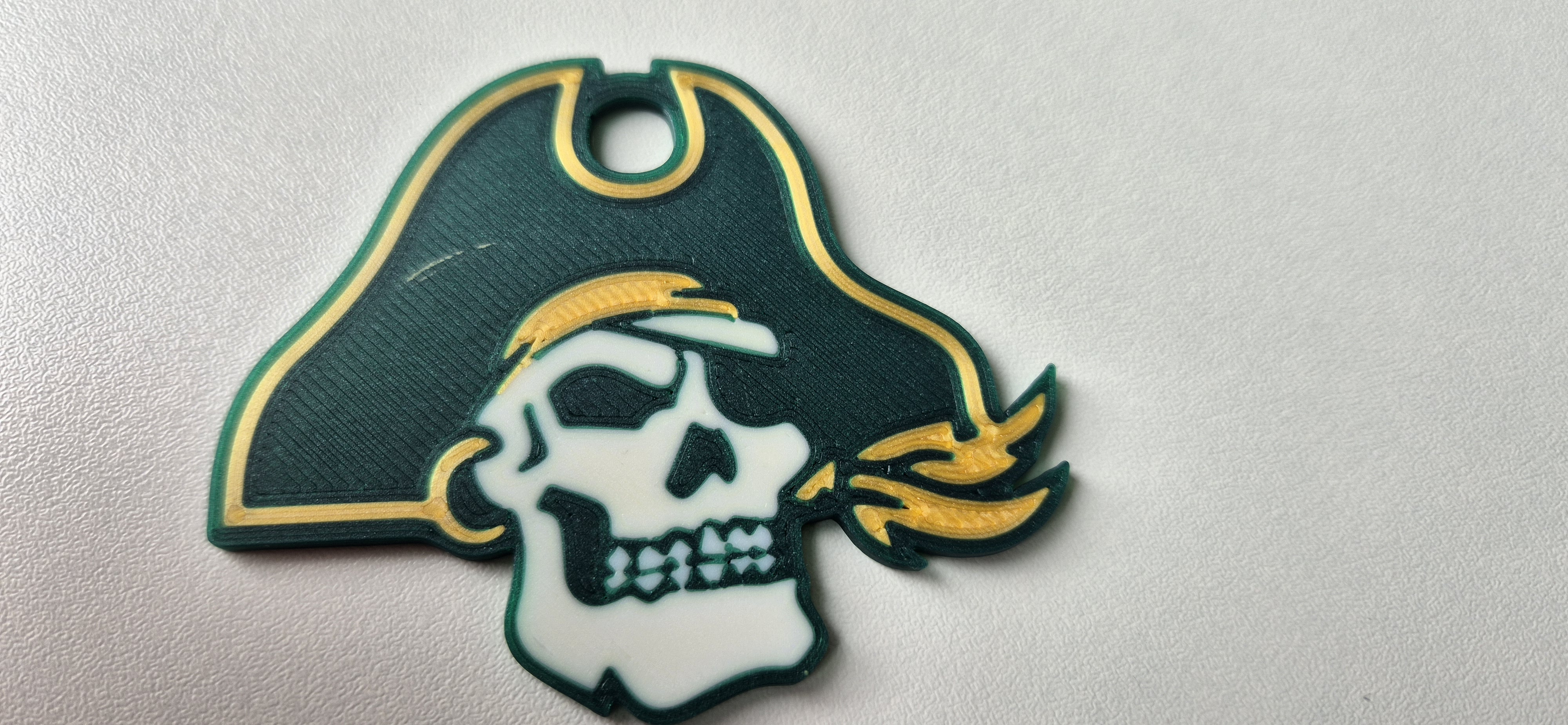 ECU Pirates ornament - MMU remix